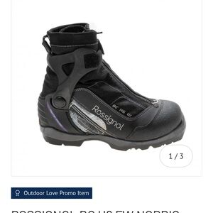 ROSSIGNOL BC H6 FW NORDIC BOOTS - WOMEN'S size 40 / 9.5